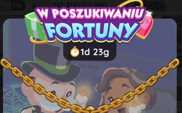 Wydarzenie Monopoly Go W Poszukiwaniu Fortuny (lista nagród)